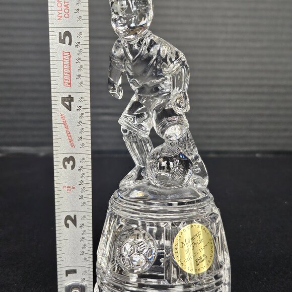 Moments of Pride Soccer Player Princess House Crystal Figurine Germany - Picture 9 of 10